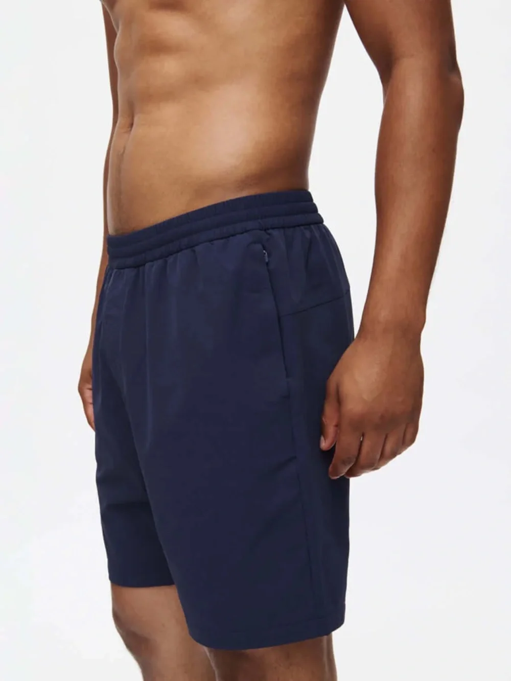 Outdoor Voices Men's RecTrek 7" Short Navy Athletic Shorts - Picture 2 of 9